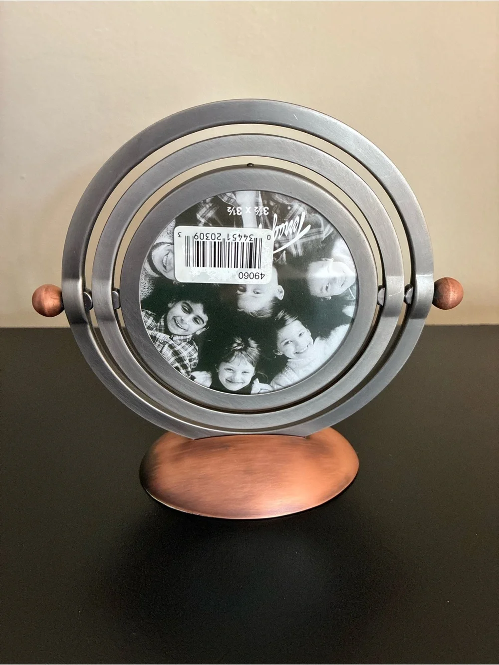 NWT Terragrafics®️Photo Frame Spinning Orbit- Spheres #49060, 1990’s